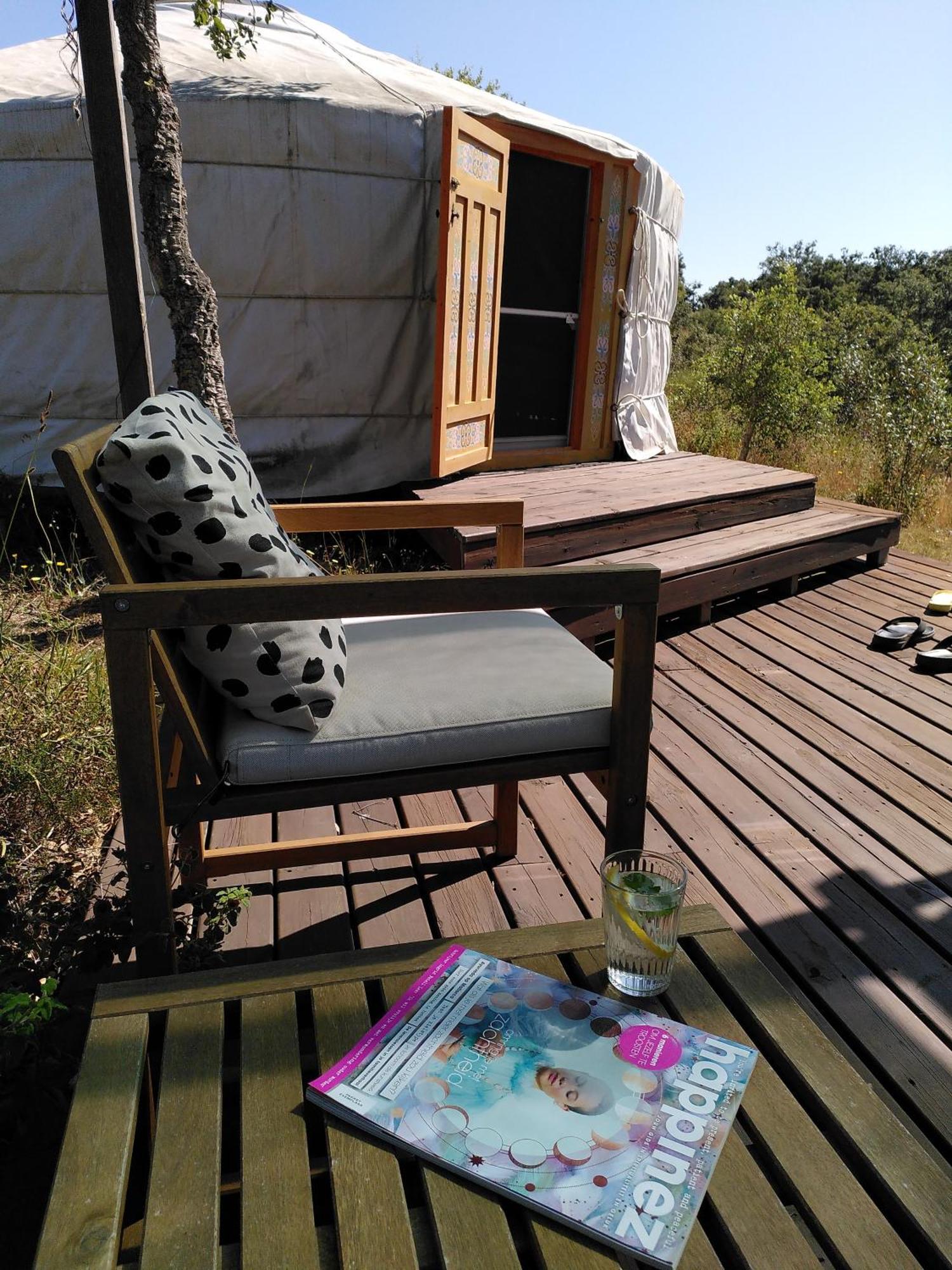 Eco Glamping Portugal Nature Lodge Sao Luis Bagian luar foto